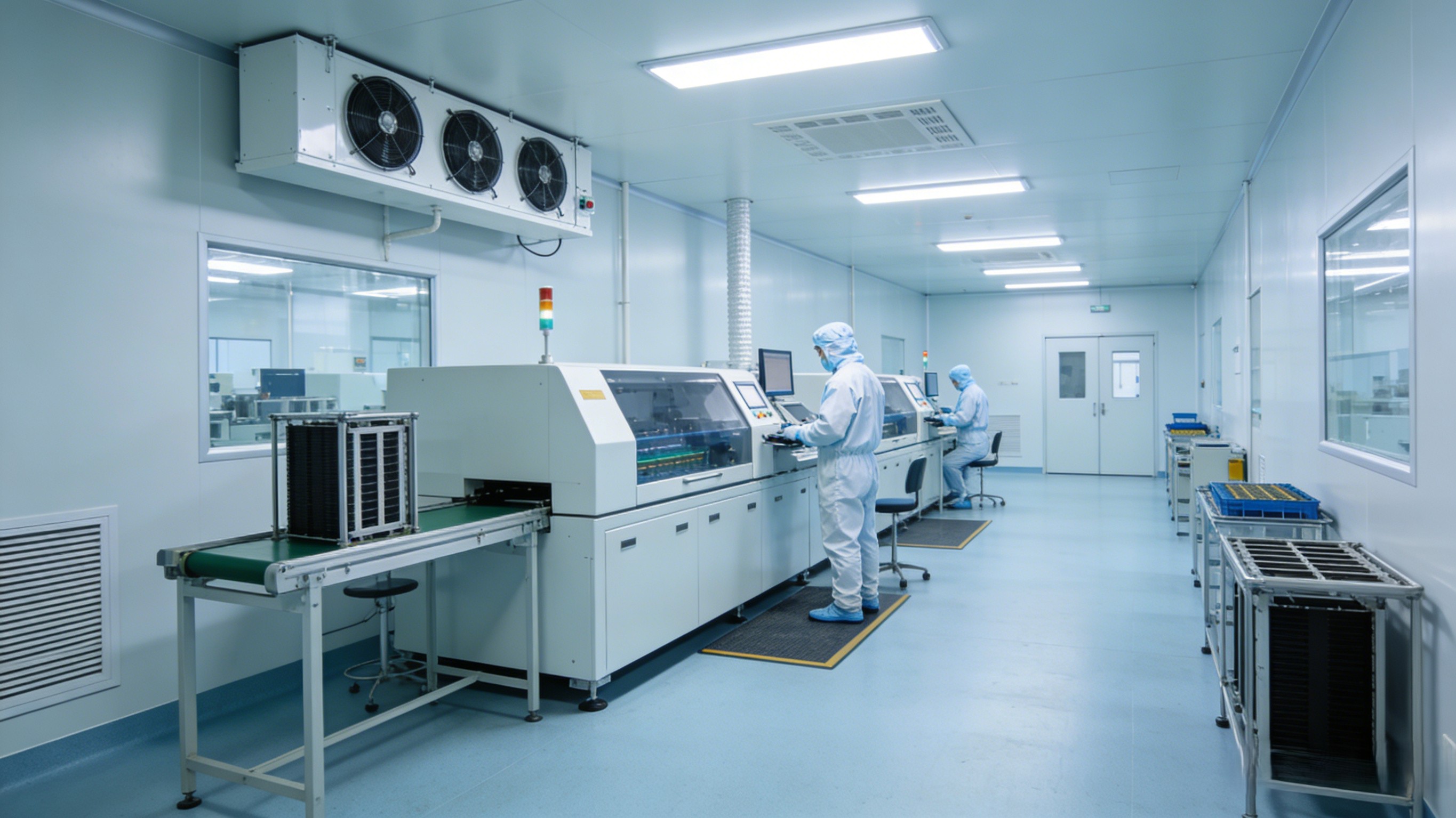 电子半导体洁净车间应用场景